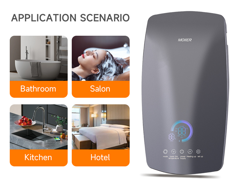 electric on demand water heater