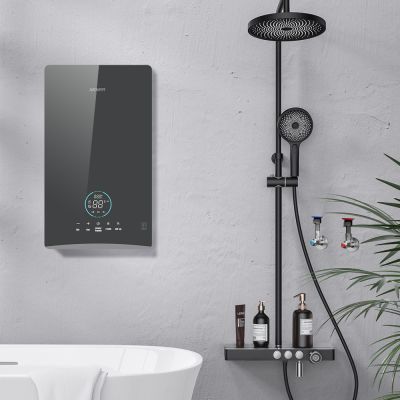 Aquecedor de água elétrico instantâneo com tela sensível ao toque para banheiro