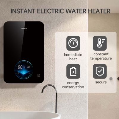 Aquecedor de água elétrico instantâneo de parede mais vendido para hotel