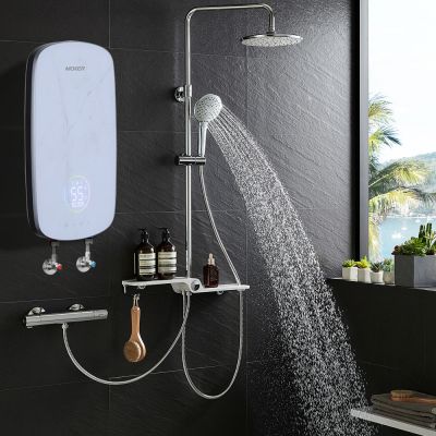 Aquecedor de água elétrico inteligente sem tanque para toda a casa