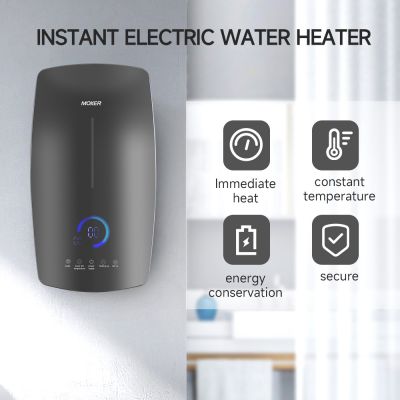 Aquecedor de água elétrico instantâneo para toda a casa