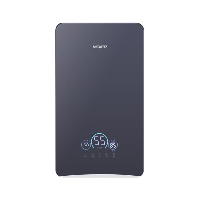 Chuveiro elétrico instantâneo com temperatura constante e sensor de indução inteligente por toque.