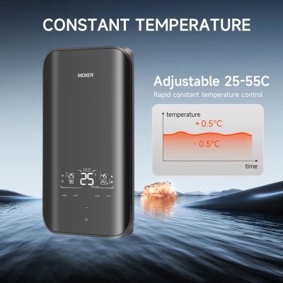 Modulação inteligente de potência no aquecedor de água instantâneo