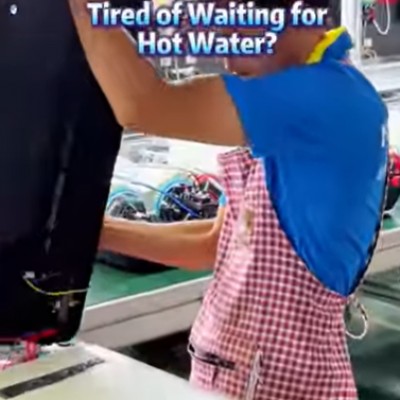 Cansado de esperar pela água quente?