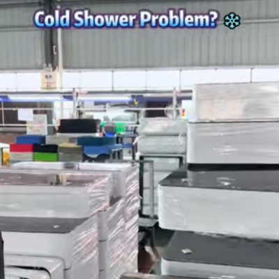 Problema com banho frio?